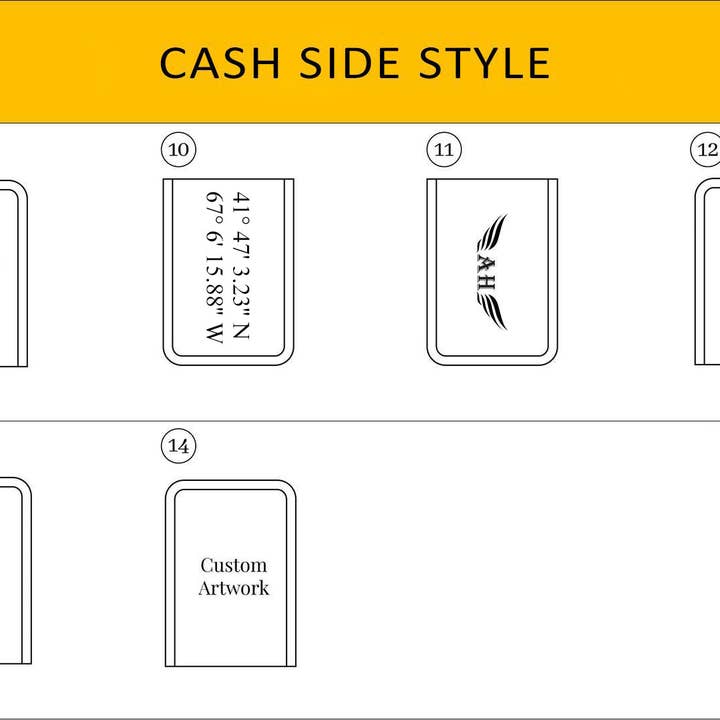 RockCow Leather Studio - Wholesale Money Clip - Unisex - Groomsmen Gift, Personalized Money Clip, Custom Engraved Money Clip, Wedding Gift, Christmas Gift2