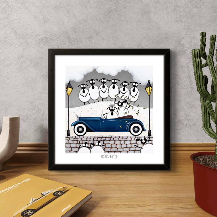 Wools Royce print for wholesale by Mervyn Tay Art