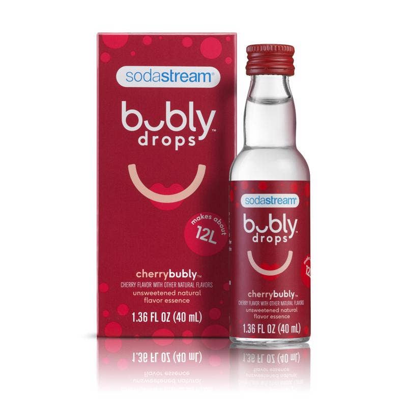 Everyday Supply Co - Wholesale Flavored Syrup - SodaStream Bubly Cherry Drops 1.36 oz0