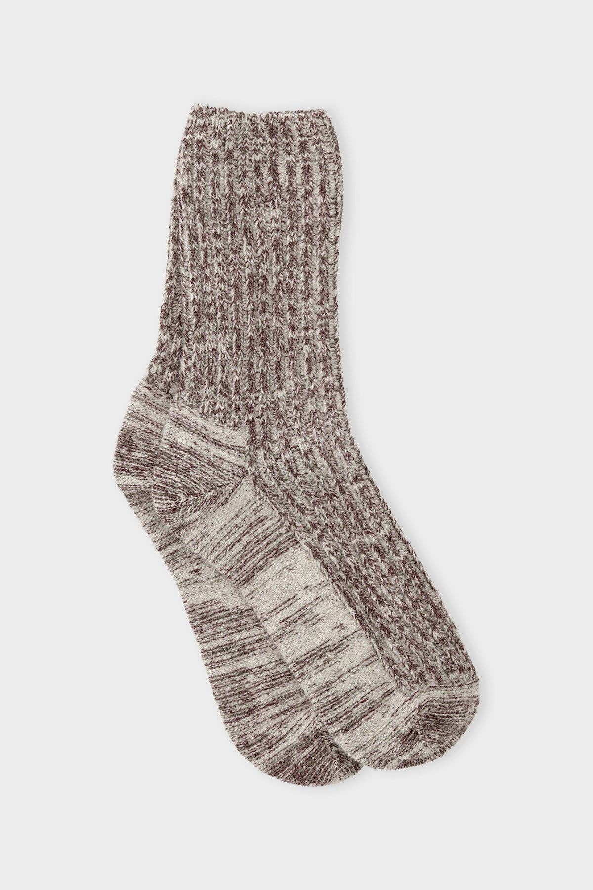 ruby khaki ecru twist socks for wholesale on Faire2