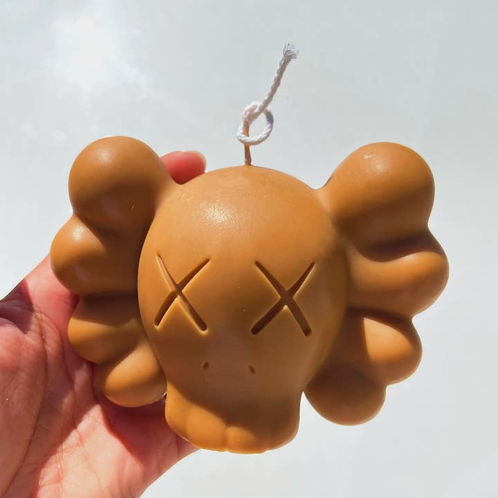 Kaws Inspired Head Candle for wholesale by Béj Luxe Home Fragrances