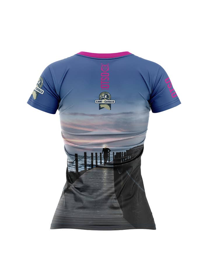 OTSO - Wholesale Screen Printed T-Shirt - Women's - Women's Short Sleeve T-Shirt Menorca CDC Pont d'en Gil (Outlet)