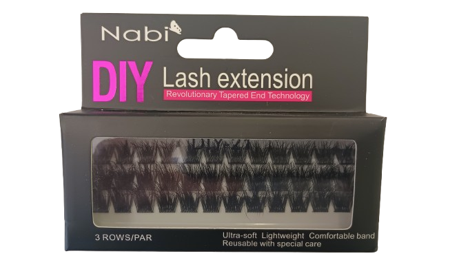 Nabi Cosmetic – wholesale False/fake eyelashes – FMD-05B 12styles DIY Lash Extension 6DZ Set B7