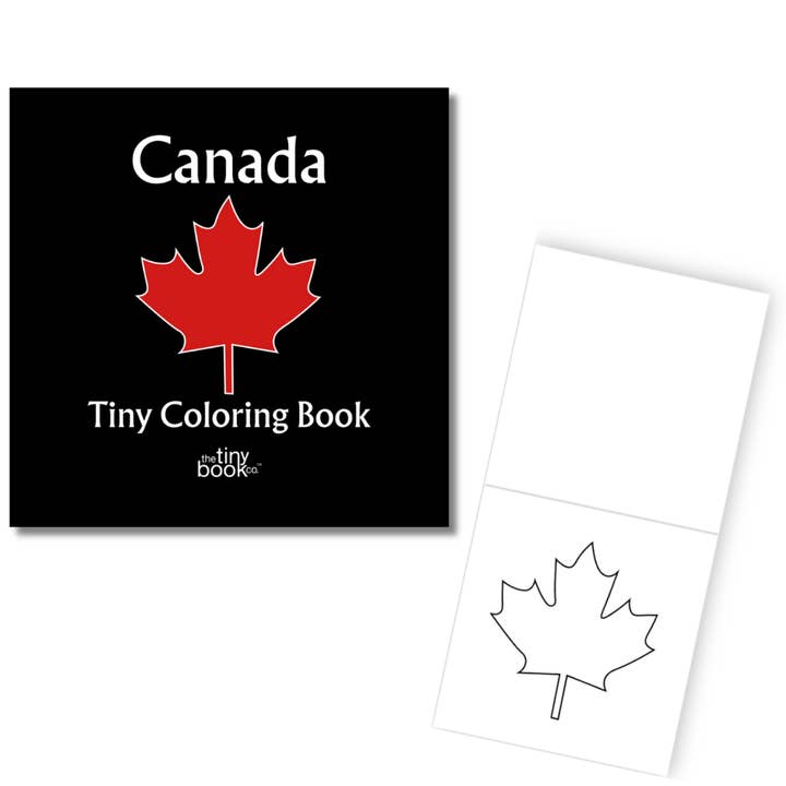Canada Petit Livre de Coloriage pour la vente par The Tiny Book Co. ™
