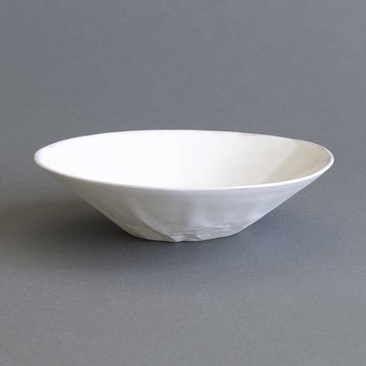 Ceramic Pasta Bowl - Paper Classic White for wholesale by Hayden Youlley Design
