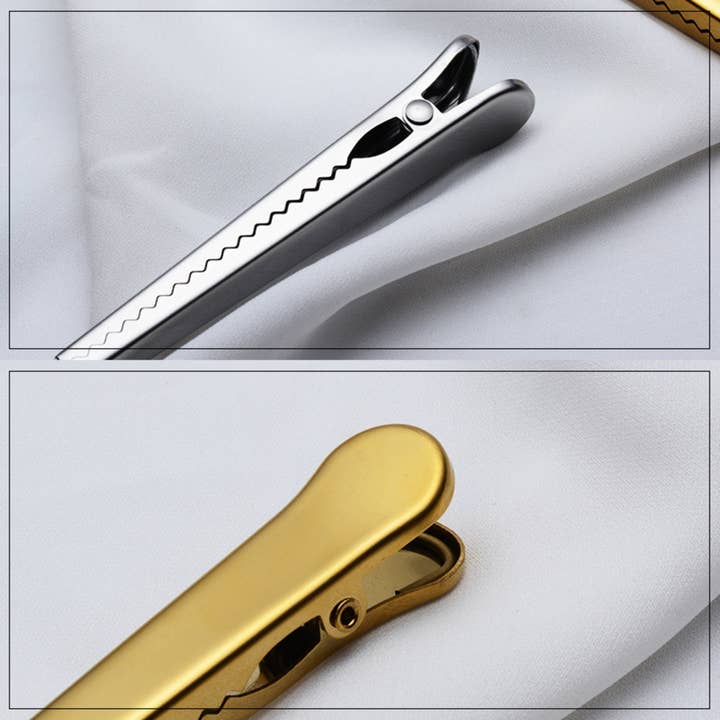 The Grateful Tea Co - Wholesale Loose Tea - Stainless Steel Tea Scoop & bag clip for Loose-Leaf Tea