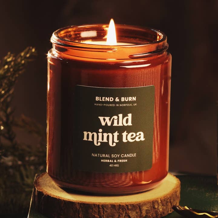 Wild Mint Tea for wholesale by Blend & Burn