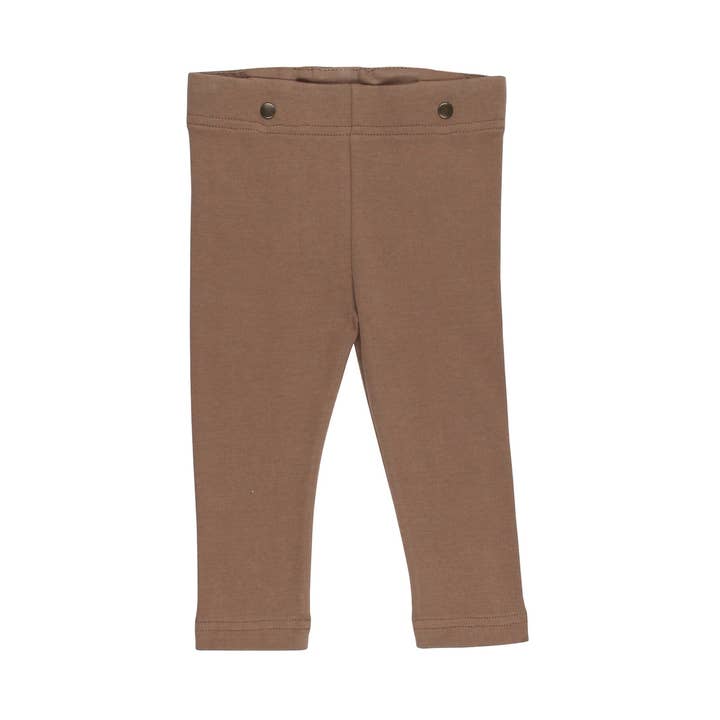 Latte | Organic Baby Dress Pants for wholesale by L'ovedbaby