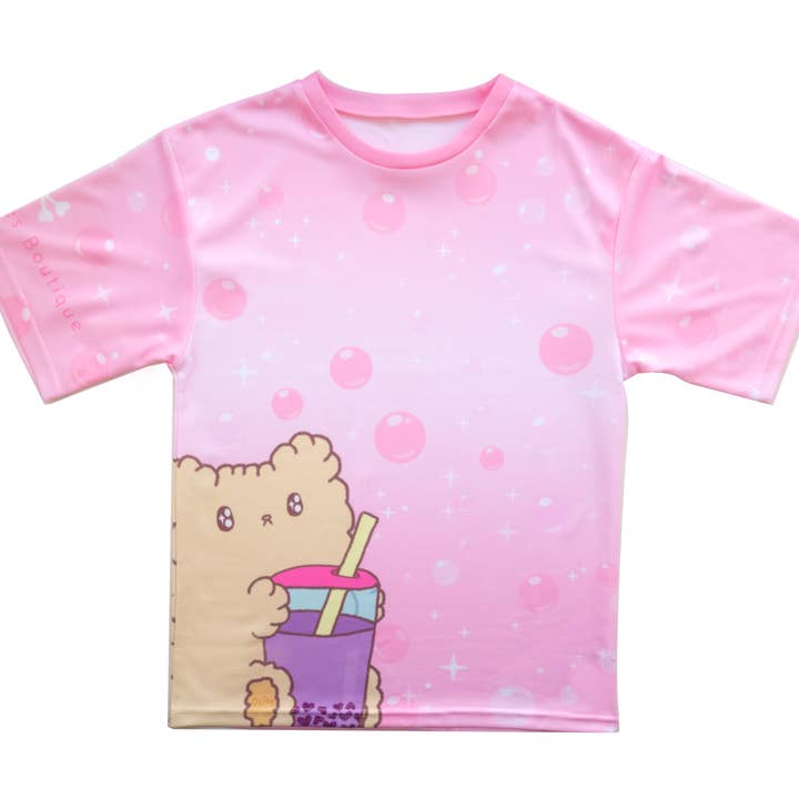 Osito Bubble Tea T-Shirt for wholesale by Glitter Bones Boutique