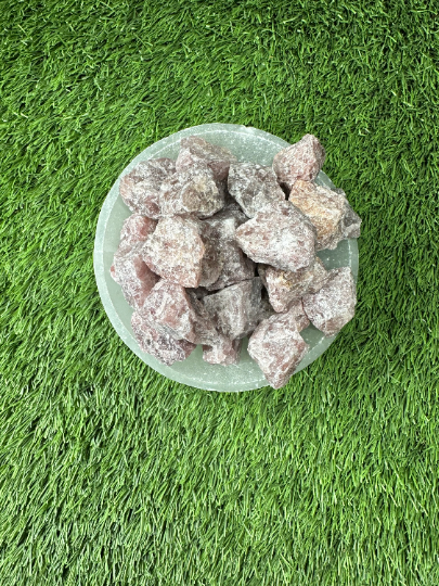 CaNatureLover - Wholesale Spiritual Stone/Crystal - Strawberry Quartz RAW , 0.75"-1.25" Size, Chunks6