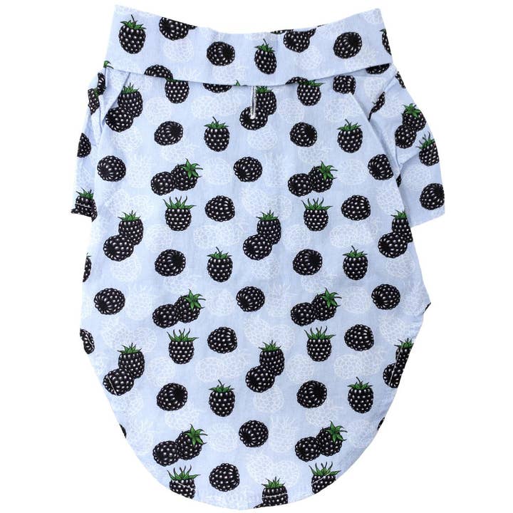 Hawaiian Camp Shirt - Brombær for engroshandel hos Doggie Design