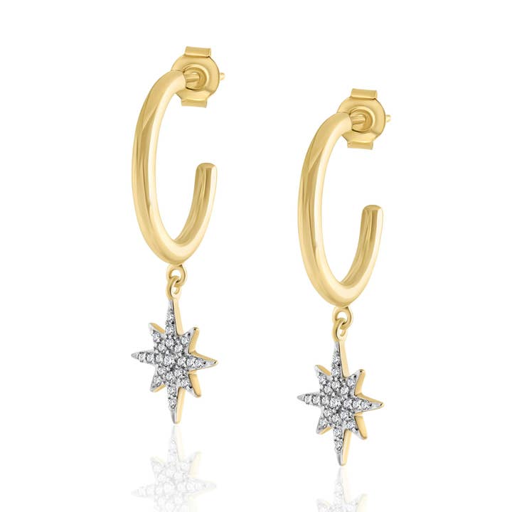 starburst drop earrings by ALR for wholesale by Ela Rae Jewelry Llc.