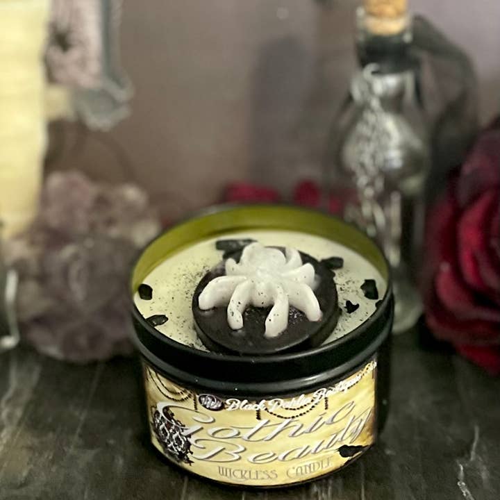 Black Dahlia Boutiques – Großhandel Schmelzwachs – Gothic Beauty Wickless Kerze