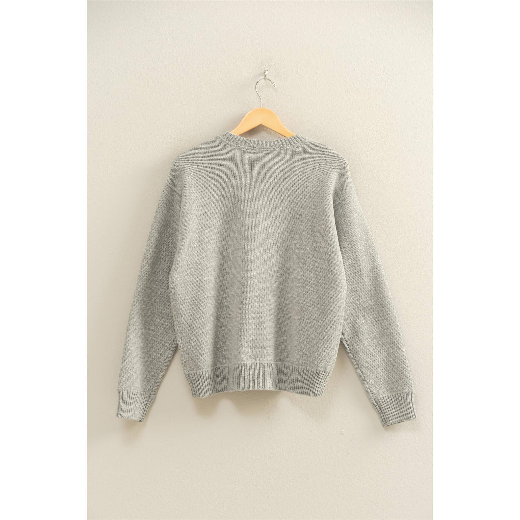 HYFVE - Wholesale Knit Sweater - Women's - Crew Neck Sweater23