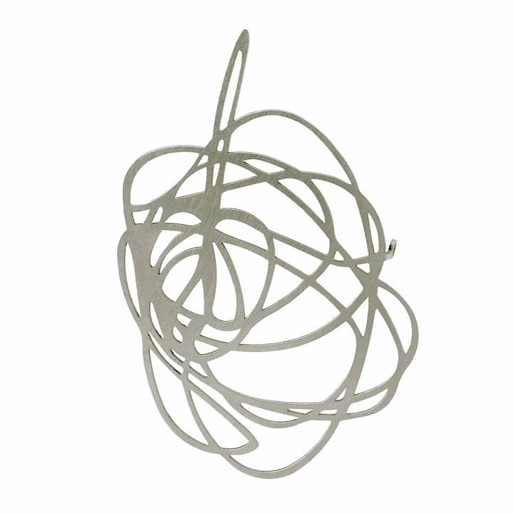 Scribble Brooch for wholesale by inSync design