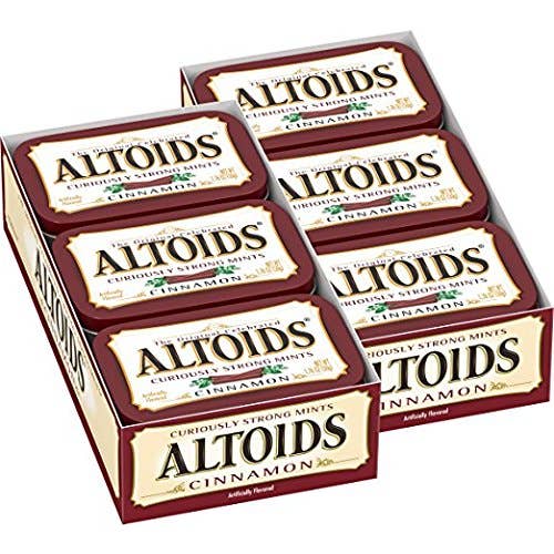 Long Island Candy Factory - Wholesale Mints - Altoids Mints Cinnamon Full Size 1.76oz 12 ct0