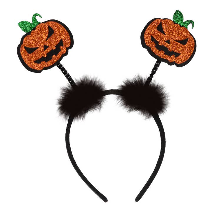 Glittered Jack-O-Lantern Boppers for wholesale by Beistle