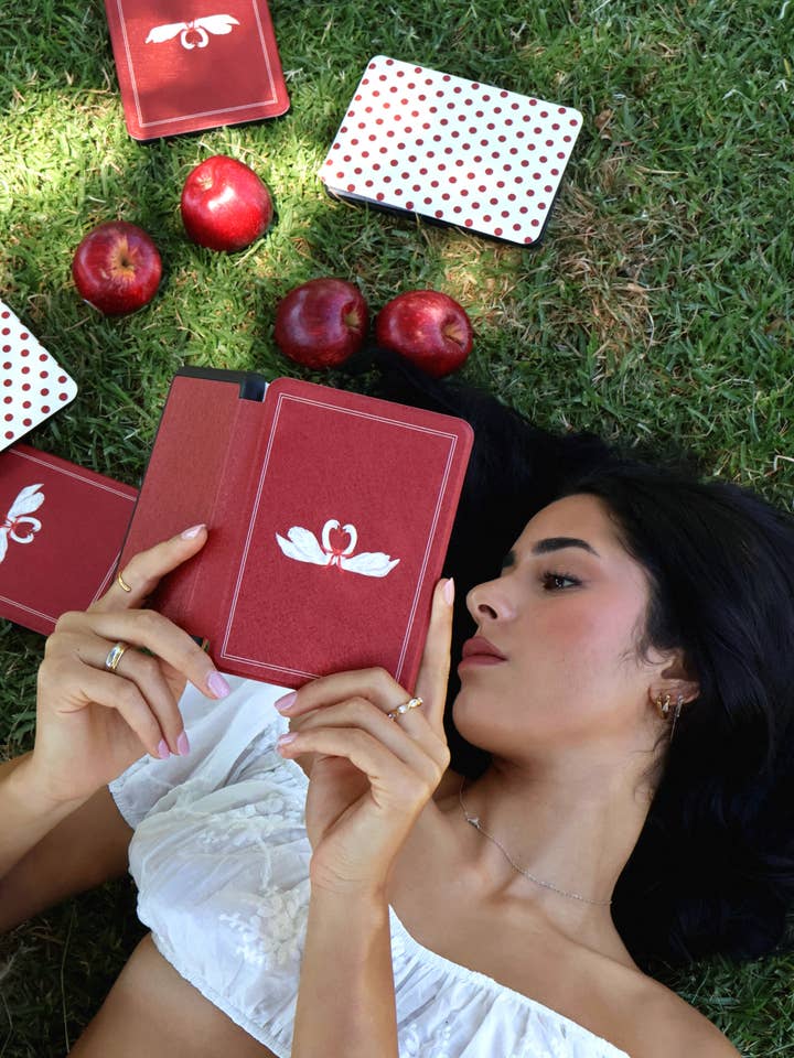 Swans In Love Kindle Case for wholesale by Books With Jess