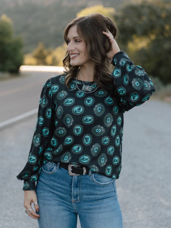 Sterling Kreek - Wholesale Blouse - Women's - Silver Draw Top1