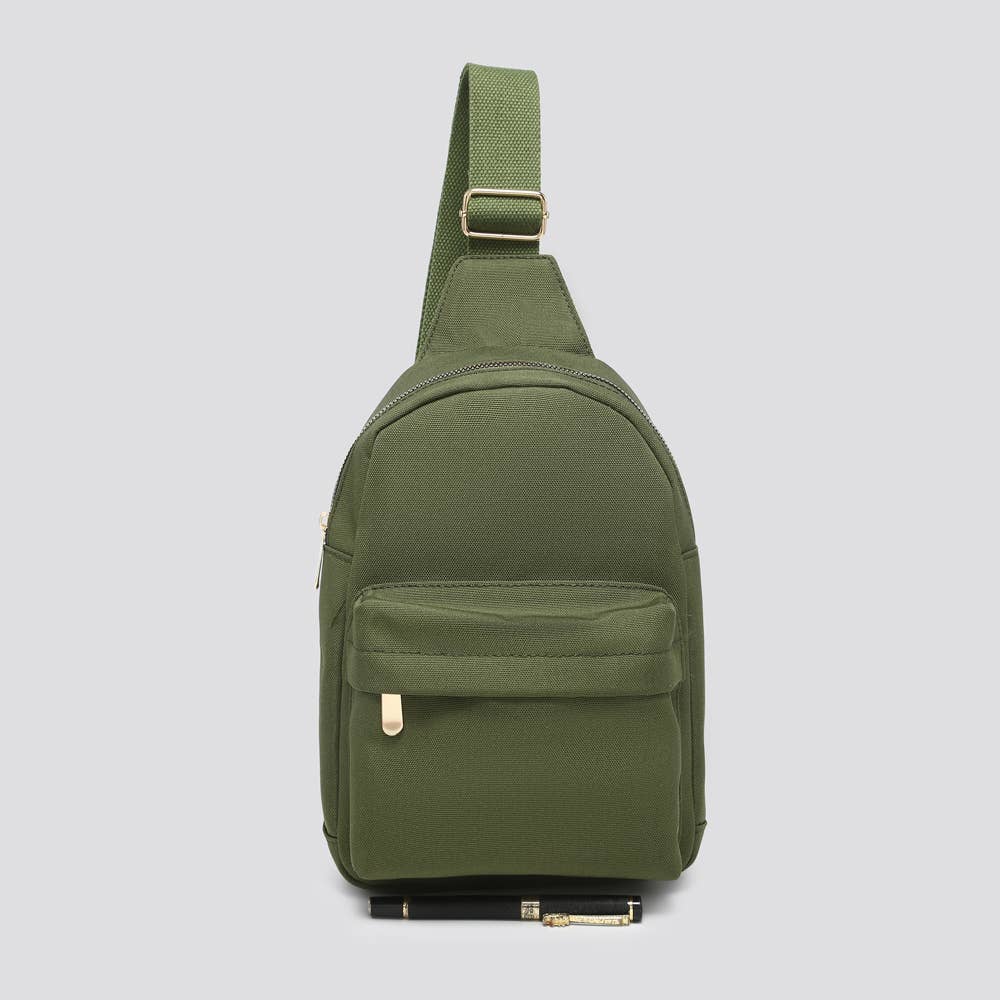 House of Milano – wholesale Backpack – Women's – 25024 Canvas Small Backpack0