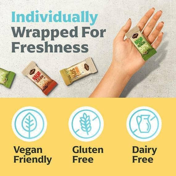 Galil Brands - Venta al por mayor Tarta - Mini bolsa de snack de halva | Halva | 215 g4