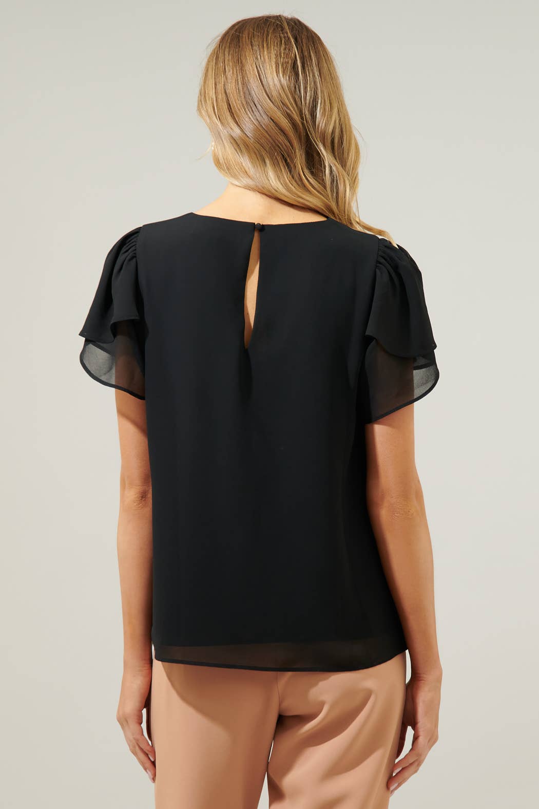 Sugarlips - Vendita all'ingrosso Camicetta - Donna - Blusa Deja in chiffon1