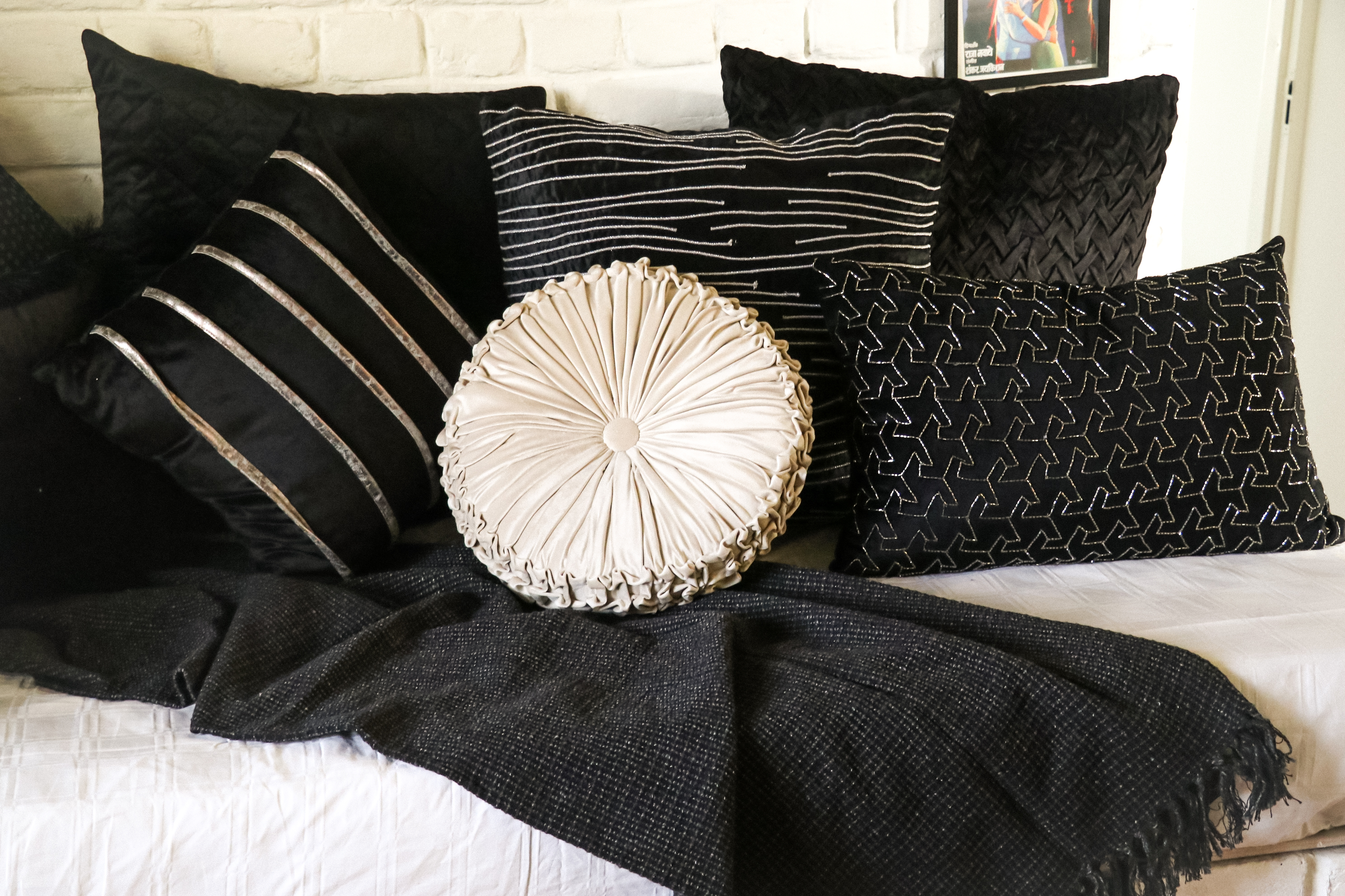 House Of Harkaari - Vente Coussin décoratif - Coussin Smocké Tight2