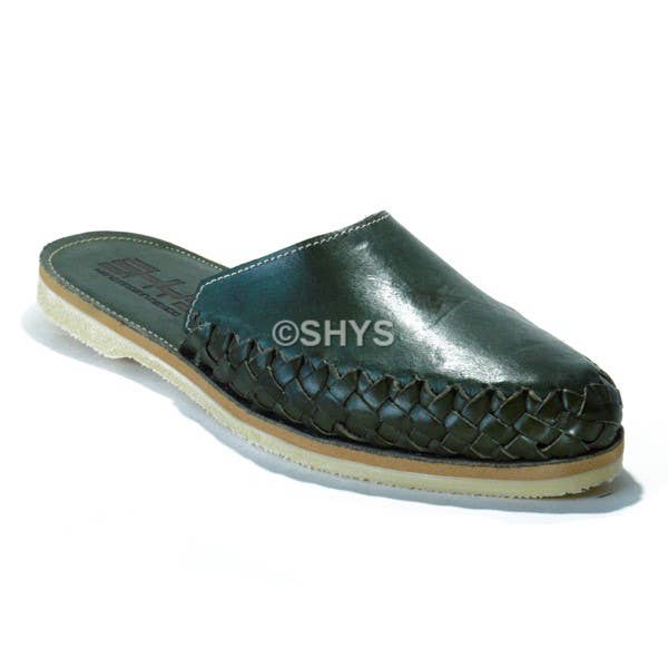 Sandalias mexicanas de cuero para hombre Strong Green Cds-032-2 para venta al por mayor de SHYS