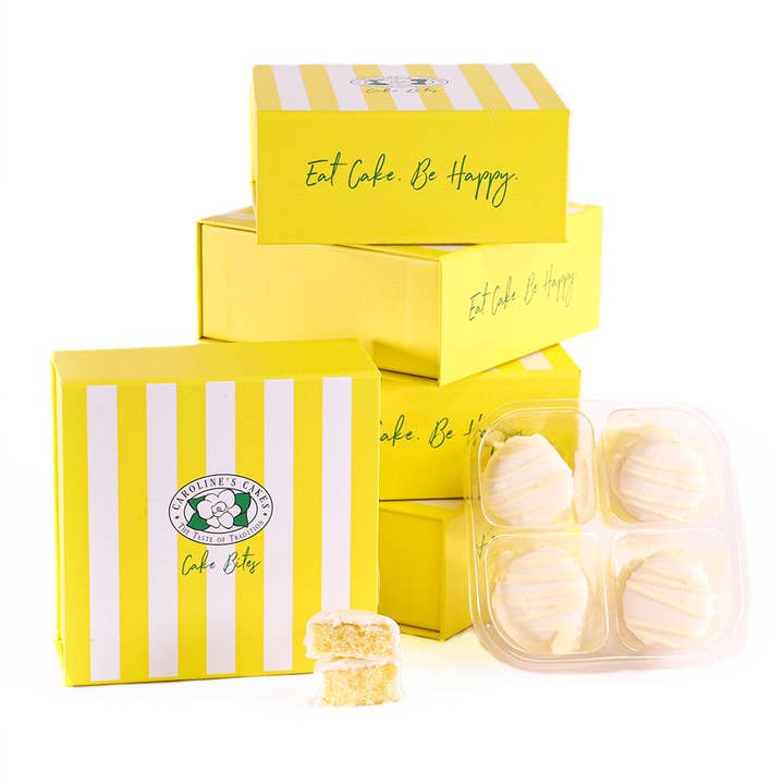 Caroline's Cakes - Wholesale Cake - Mini Lemon Cake Bites