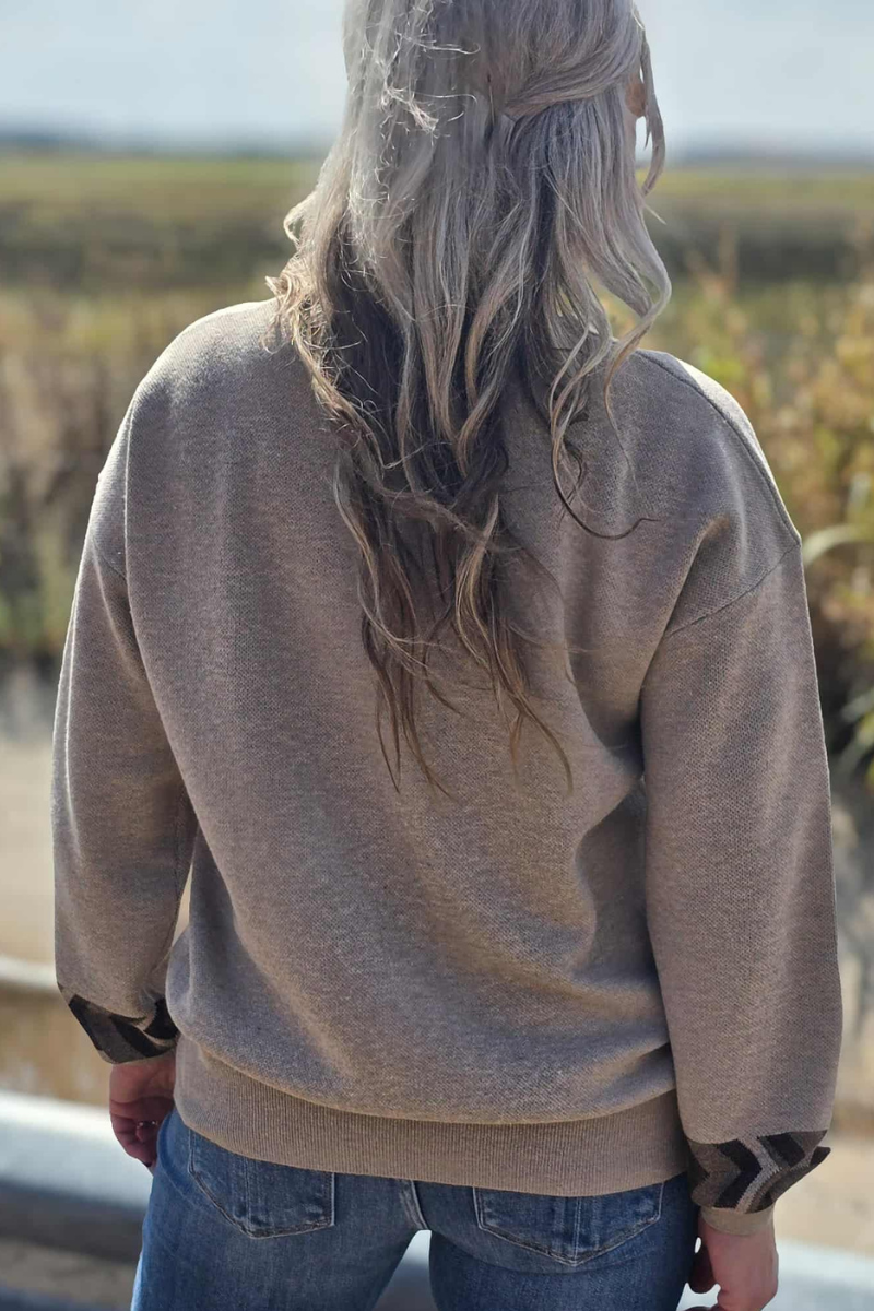 Sterling Kreek – Großhandel Strickpullover – Damen – Nevada Azteken-Pullover1