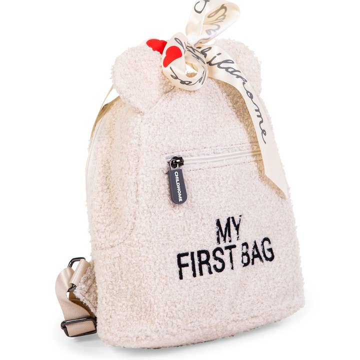 Childhome – wholesale Ryggsäck - Barn – MIN FÖRSTA VÄSKA TEDDY OFF-WHITE