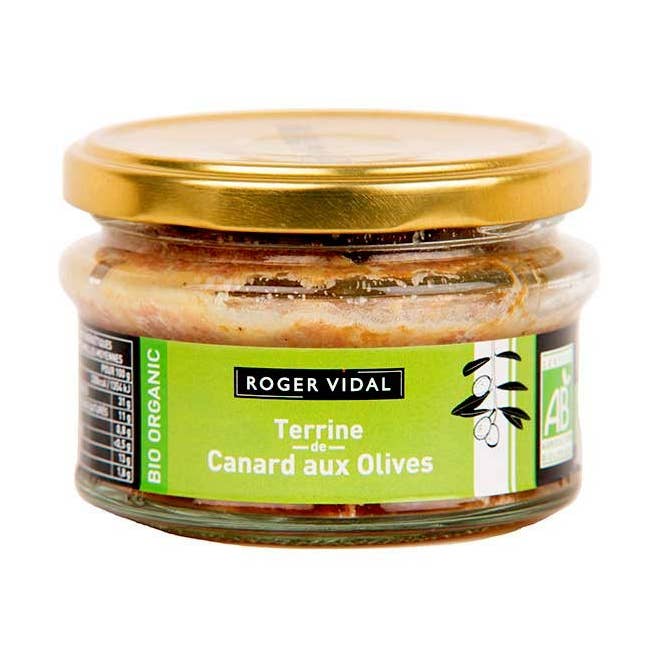 Ekologisk ankterrine med oliver för wholesale av ROGER VIDAL