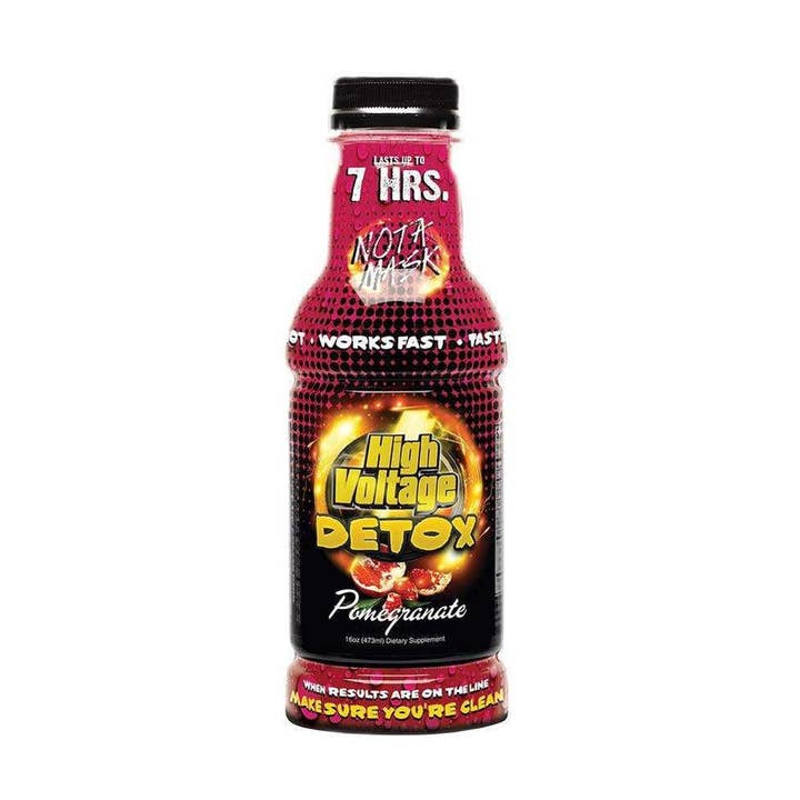 High Voltage Detox 16oz - Pomegranate for wholesale by Cannatron