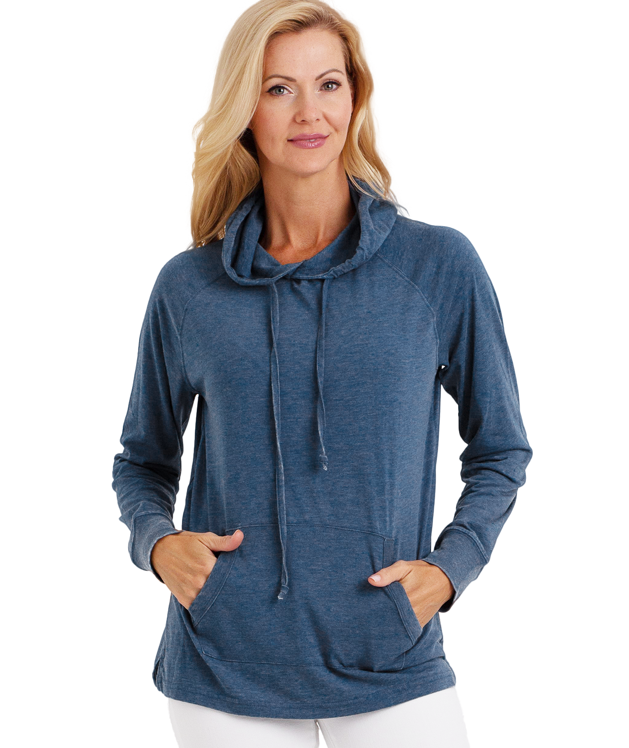 U.S. Apparel - Vente Sweat à capuche – femme - Chandail à capuchon unisexe en jersey - Light Garment Burnout Raglan35