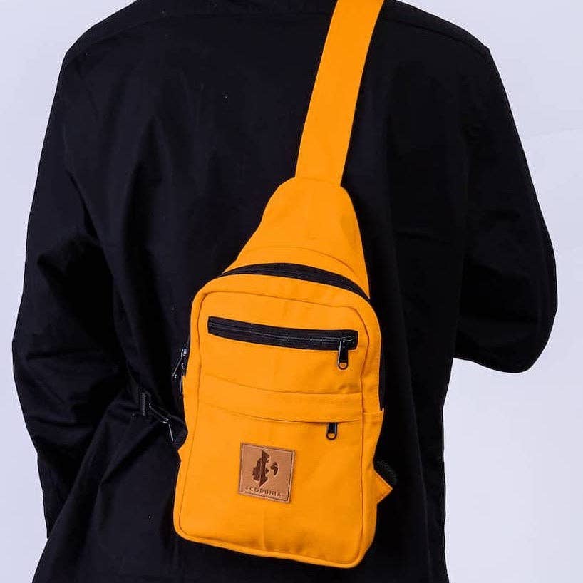 Ecodunia - Wholesale Crossbody Bag - Unisex - Large Canvas Crossbody Sling Bags |  Umoja25