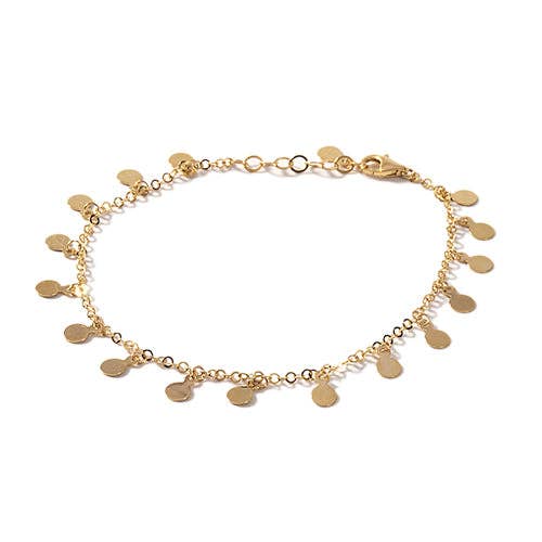 Bracciale a pois in oro 14k per la vendita all'ingrosso da parte di Cocky Jewellery