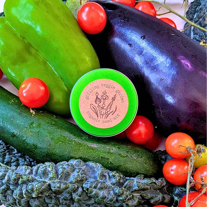 "Grilling Veggie Garden" Seed Mix for wholesale by Plantflix