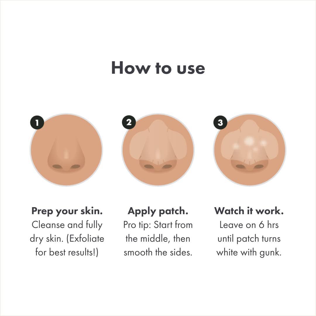 MEHIAZ - Wholesale Acne/Hydrocolloid Patch - Nose Gunk Patch – 10 Ct6