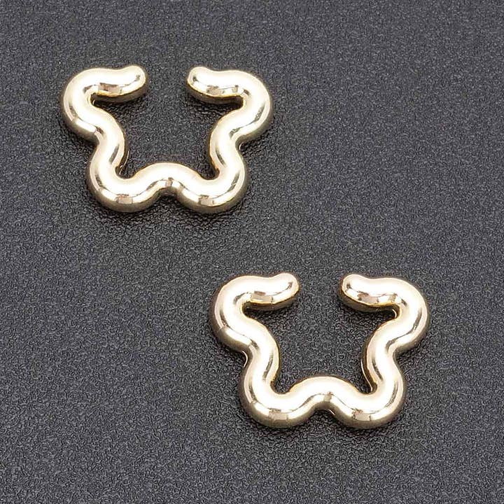 3AM BY H&D ACCESSORIES - Wholesale Clip-On Earrings - plastic Cuff Earring1