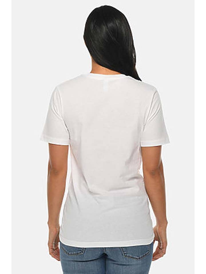 WHITE M8864 - RADIOHEAD graphic tee for wholesale on Faire
