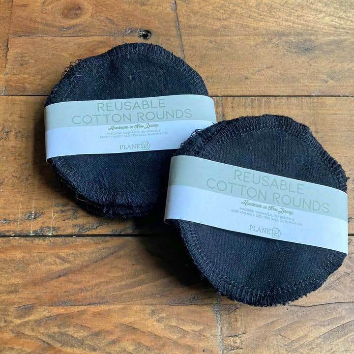 Ronds de Coton - Noir Uni pour la vente par Planet B, Inc.