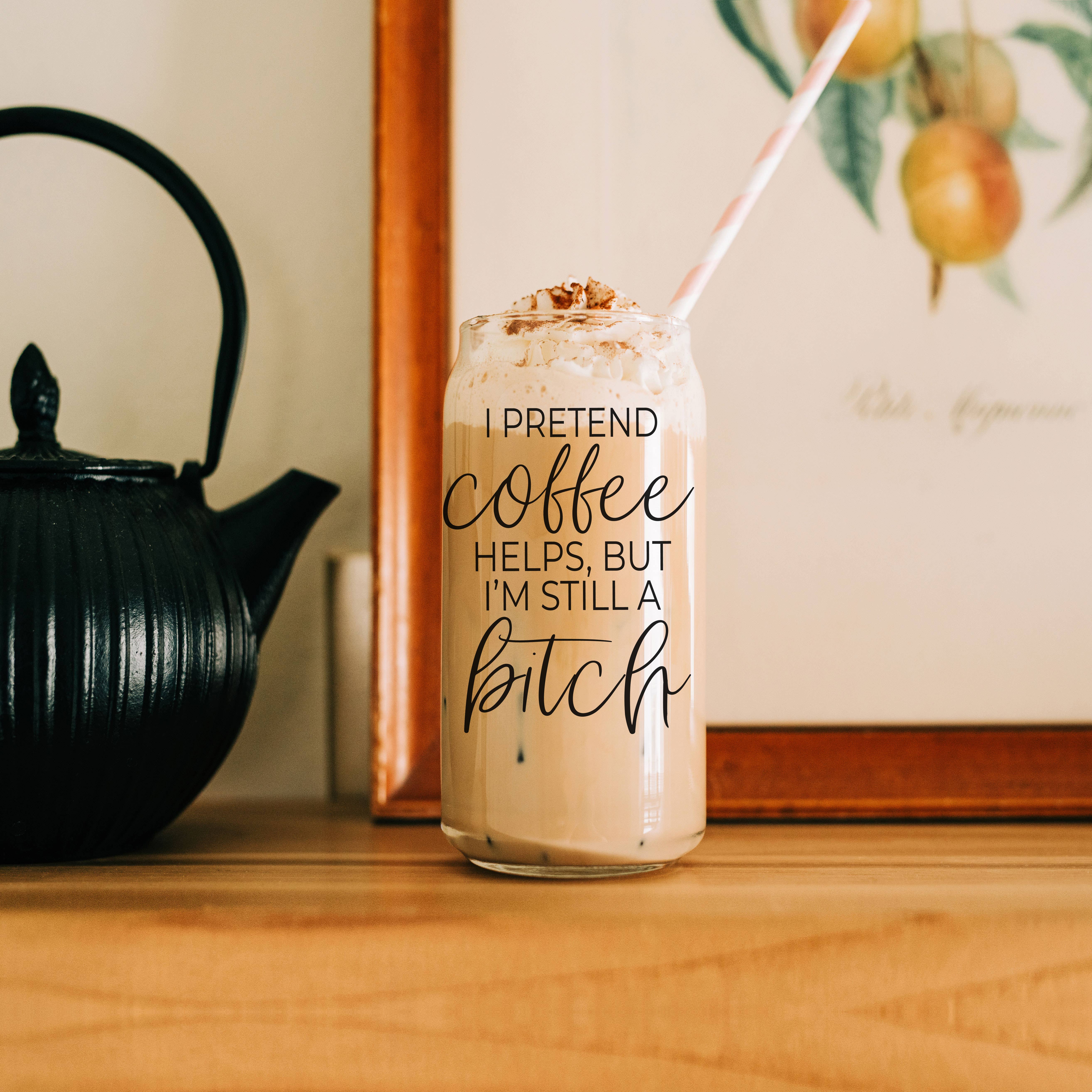 Gia Roma - Wholesale Coffee Mug - Valentines Glass Tumblers Heart Smiley, Galentines Gift Idea40