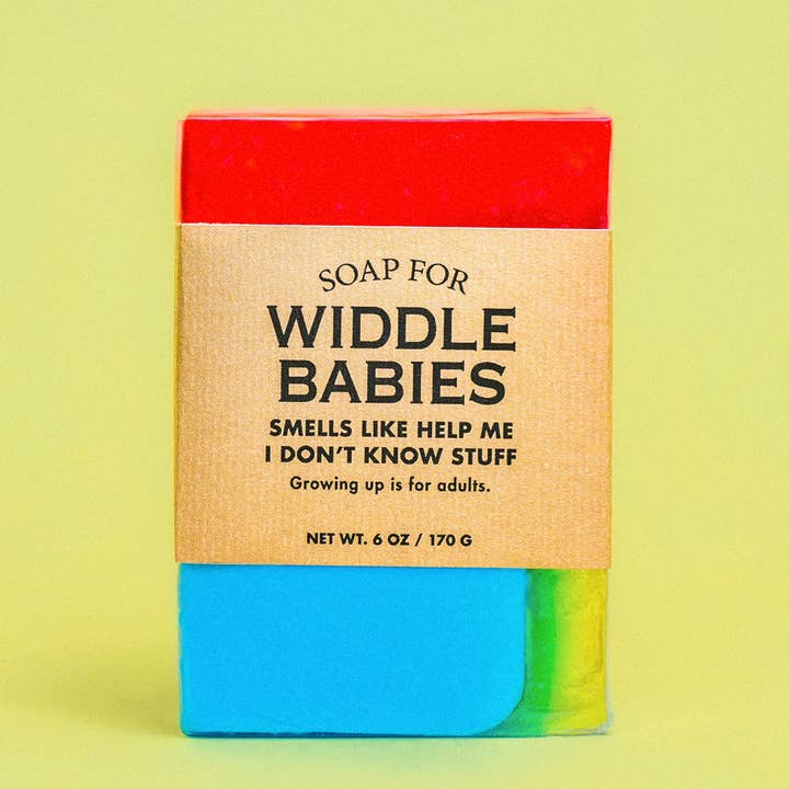 Whiskey River Soap Co. - Wholesale Bar Soap - Soap for Widdle Babies | Funny Soap