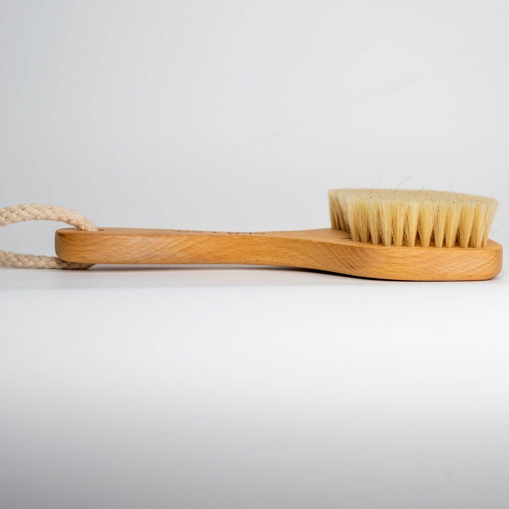 GreenWave - Wholesale Body Brush - Dry body brush (fan shaped) - boar bristles5