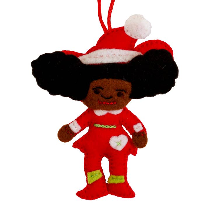 Felt Girl Elf for wholesale by March Muses