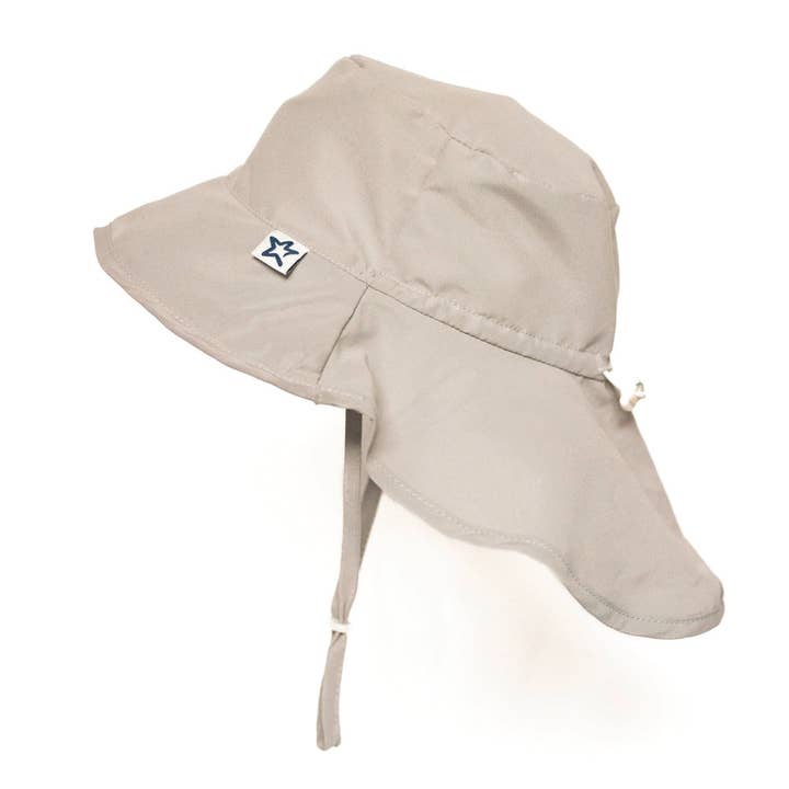 Tiny Twinkle - Wholesale Sun Hat - Kids - Tiny Twinkle - Sun Protection Flap Hat - Gray