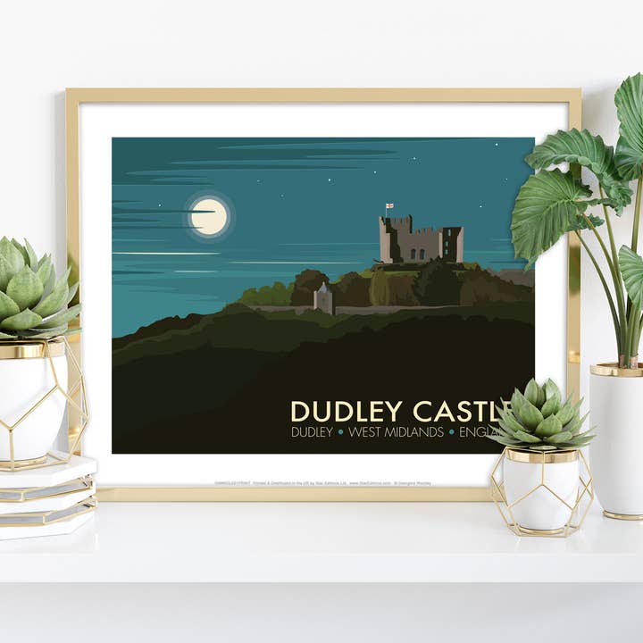 Dudley Castle - Dudley - 11X14” Premium Art Print for wholesale by Star Editions