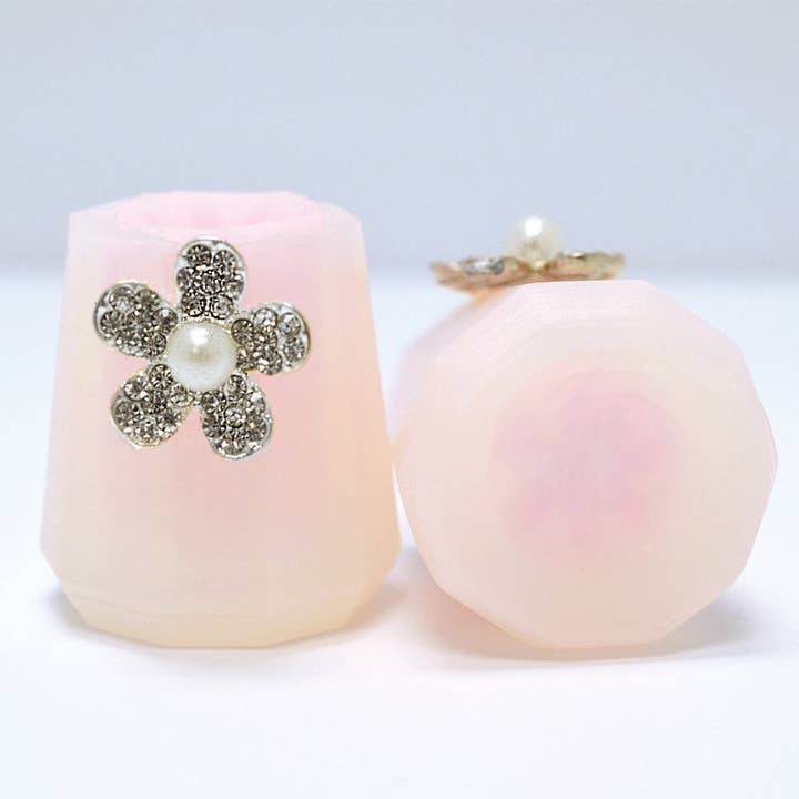 Bijoux Silver Flower (White/Pink) for wholesale by krippit