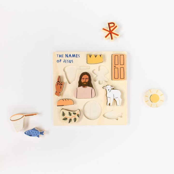 Be A Heart - Wholesale Puzzle - Kids - Jesus Wooden Puzzle