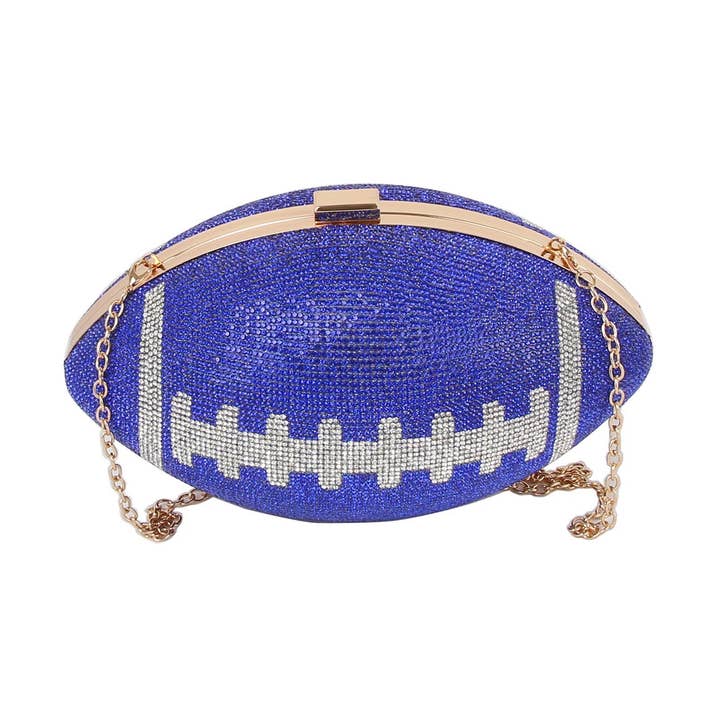 Borsa da calcio con borchie di strass per la vendita all'ingrosso da parte di Handbag Factory Corp
